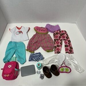 MY LIFE AS 18” doll clothes lot fits American girl dolls